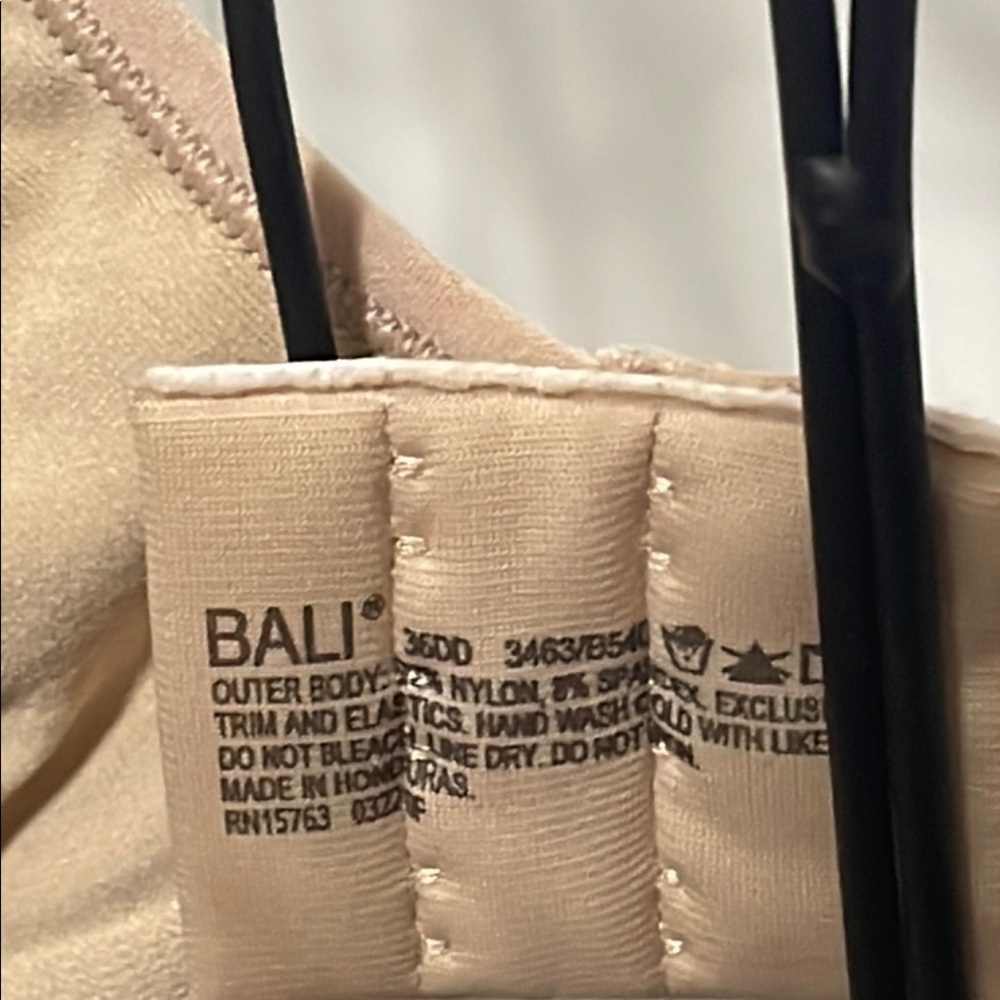 👁️👁️👁️BOGOHO👁️👁️👁️Bali Full Coverage Bra with Molded Cups-36DD - Picture 5 of 11